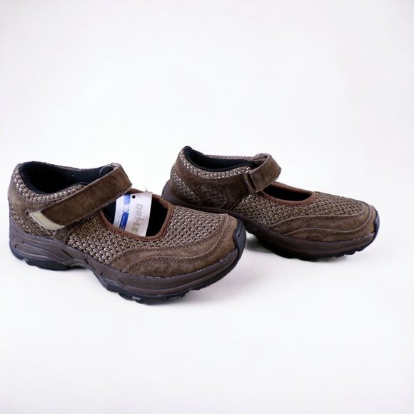 PROPET Lydia Leather Suede Mesh Low Heel Mary Jane Comfort Shoes 5M #618 - Picture 3 of 11